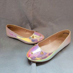New. Holographic flats  size 2.